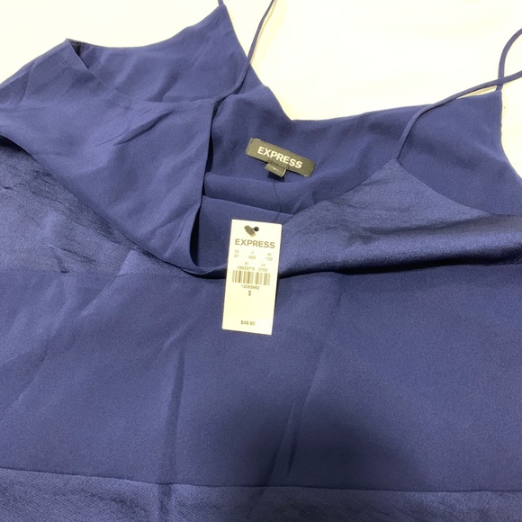 Express Cami Blue Doubled layer - Picture 2 of 5